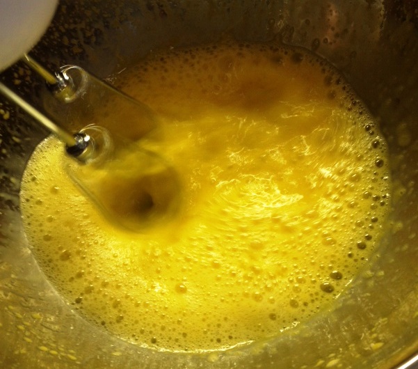 Key Lime Pie: Mixing
